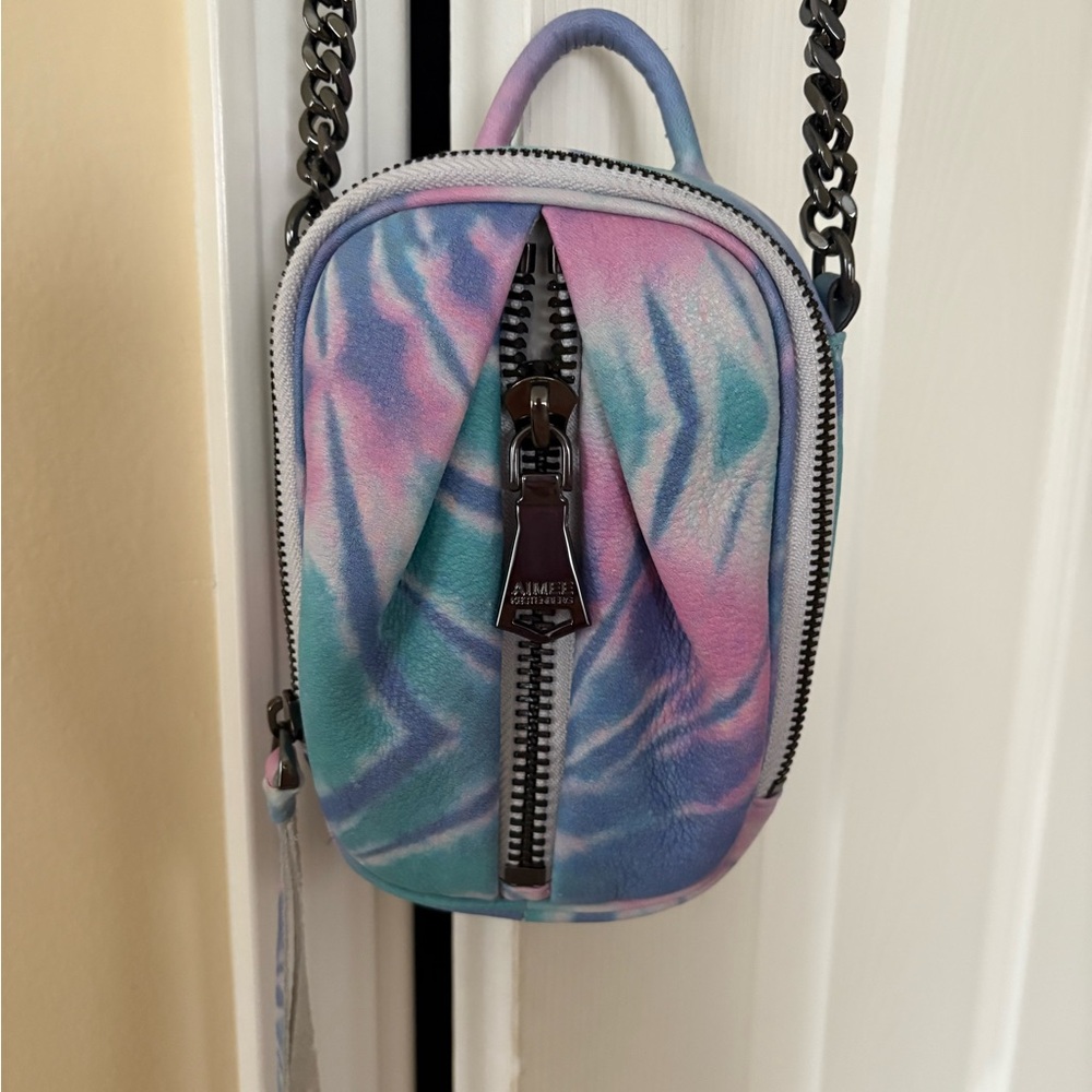 Aimee Kestenberg Multicolor Mini Crossbody with Chain Strap - Picture 2 of 10